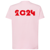 Drapeau 2024 Soutien Turquie - DTF - T-shirt adulte Dos Tarif dégressif