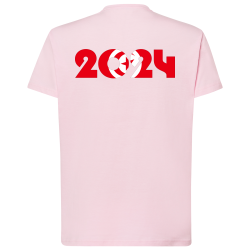 Drapeau 2024 Soutien Tunisie - DTF - T-shirt adulte Dos Tarif dégressif