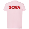 Drapeau 2024 Soutien Maroc - DTF - T-shirt adulte Dos Tarif dégressif