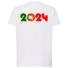 Drapeau 2024 Soutien Portugal - DTF - T-shirt adulte Dos Tarif dégressif