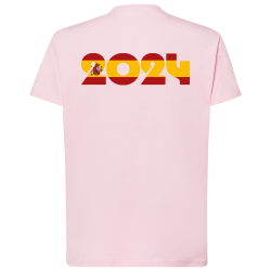 Drapeau 2024 Soutien Espagne - DTF - T-shirt adulte Dos Tarif dégressif
