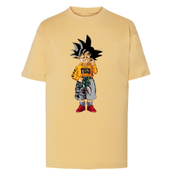 Manga DBZ Goku enfant - T-shirt adulte et enfant