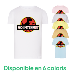 No Internet - T-shirt adulte et enfant