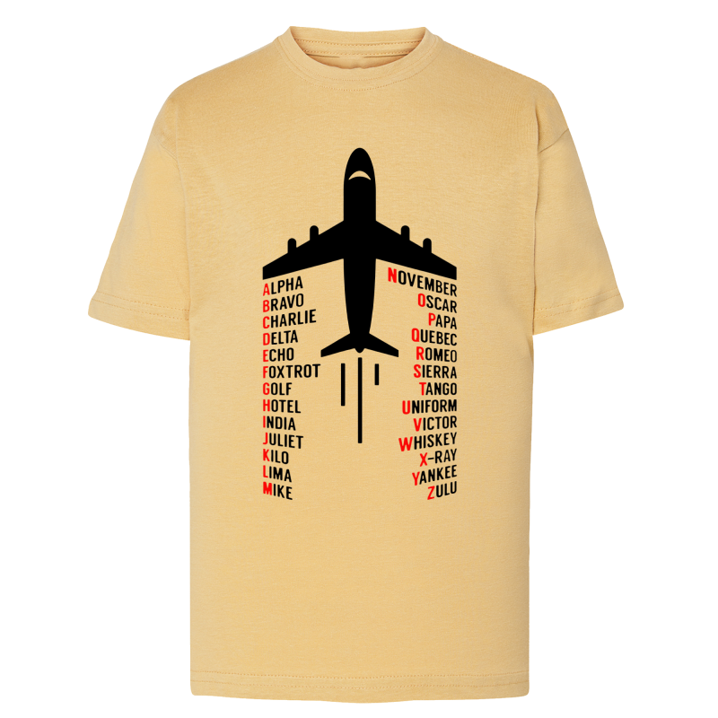 Alphabet OTAN - T-shirt adulte et enfant