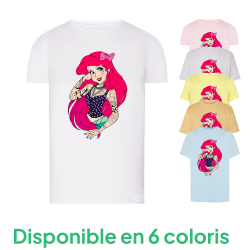 Ariel 2 Princesse Gothique - T-shirt adulte et enfant
